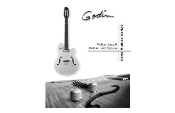 Série Multiac Series - Godin Guitars