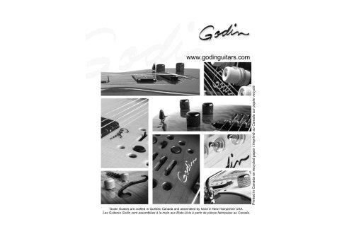 Série Multiac Series - Godin Guitars