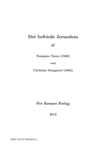 Det befriede Jerusalem.pdf - cand.scient. Per Erik Rønne
