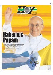 En un hecho histórico, el cardenal argentino Jorge ... - Diario Hoy