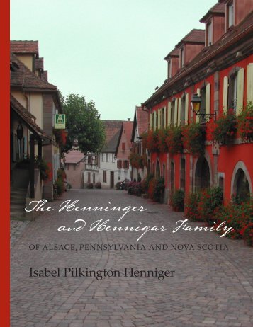 The Henninger Ω∂ Hennigar Family - The Henninger and Hennigar ...