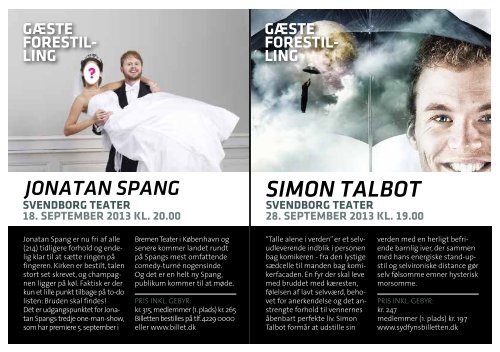Program for 2013 - Svendborg Teater
