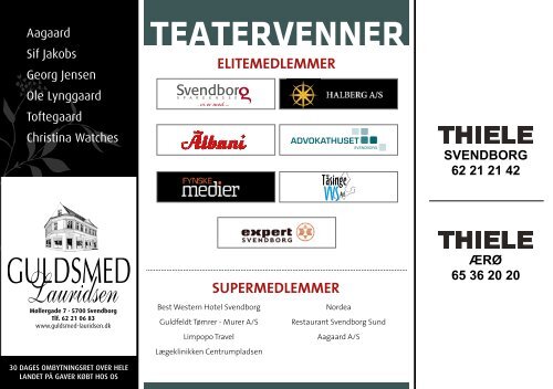 Program for 2013 - Svendborg Teater