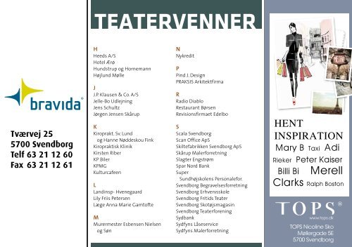 Program for 2013 - Svendborg Teater