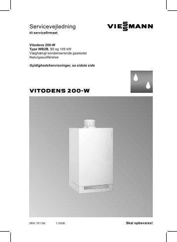 Vitodens 200-W WB2B 80 + 105 kW - Viessmann