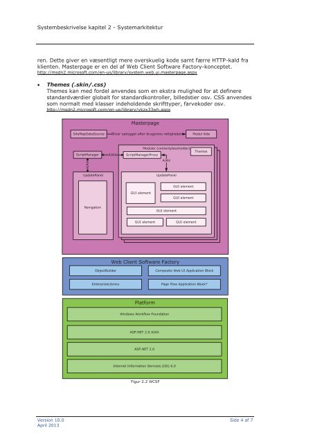 Systembeskrivelse version 10.0 - W2L