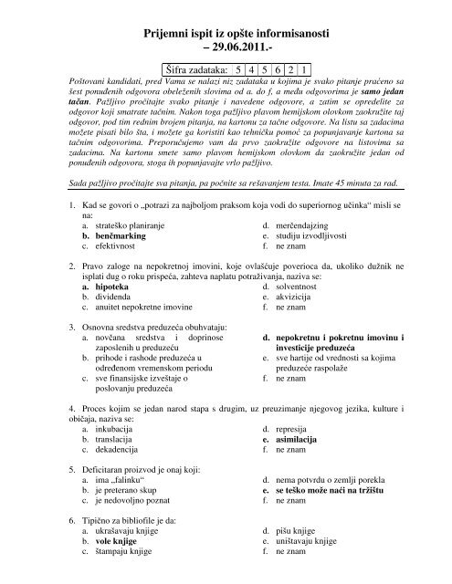 psiho testovi psiho testovi