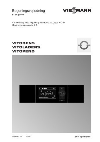 Vitotronic 200 HO1B - Viessmann