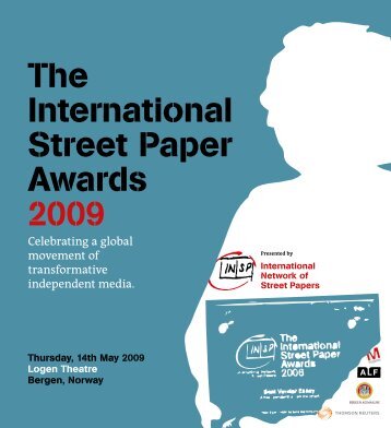 The International Street Paper Awards 2009 - INSP