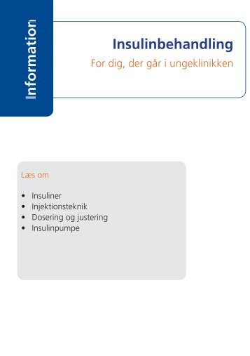 Insulinbehandling Information - Steno Diabetes Center