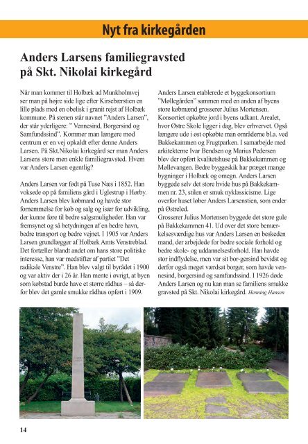 september • oktober • november • 2011 - Skt. Nikolai Kirke, Holbæk