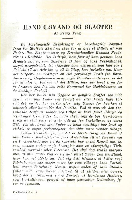 Handelsmand og Slagter (1) [: Rasmus Frederiksen, Roskilde]