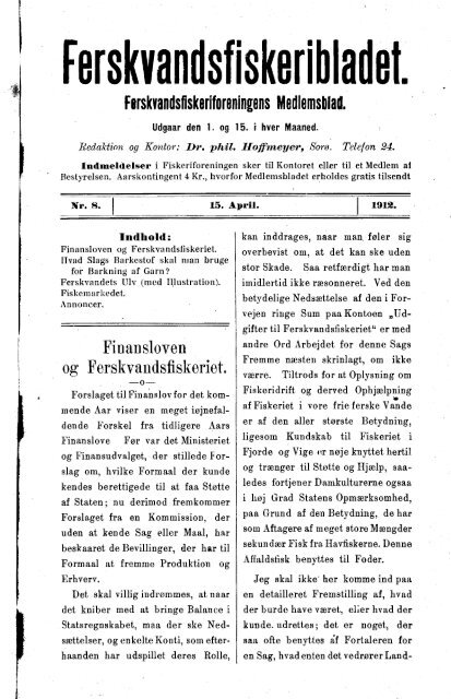 Ferskvandsfiskeribladet 1912 - Runkebjerg.dk