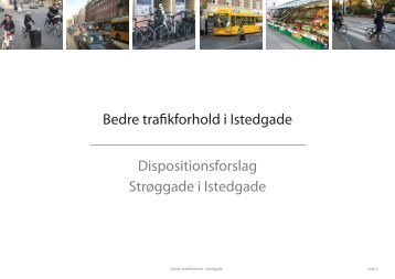 Forslag Istedgade - Vesterbro Lokaludvalg - Københavns Kommune