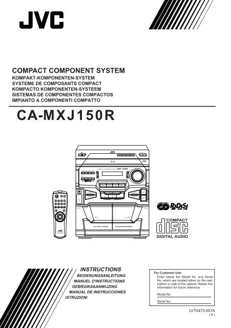 CA-MXJ150R - JVC