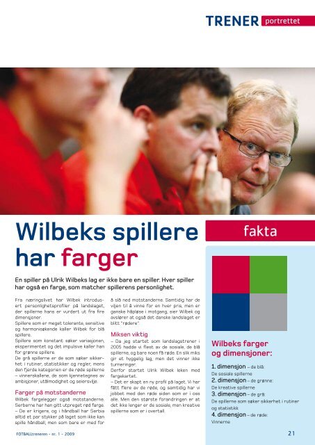 Wilbeks verden - trenerforeningen.net