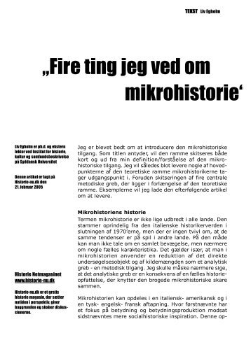 Læs som pdf - Historie-nu.dk