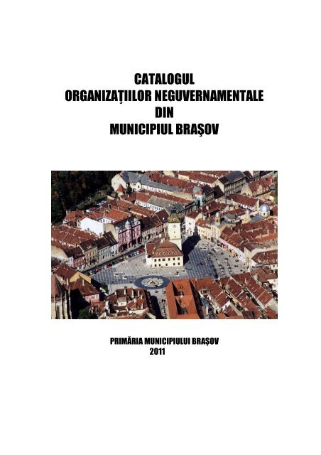 catalogul organizaţiilor neguvernamentale din municipiul braşov