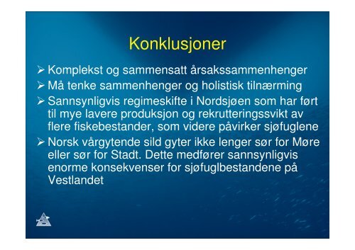 Hvor ble det av fisken på Vestlandskysten?