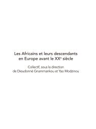 Les Africains et leurs descendants en Europe avant ... - Afrikanet.info