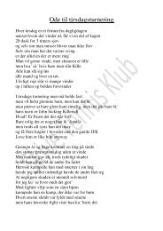 Mikal´s Ode til sommerfest 2010 - Skive Tennisklub