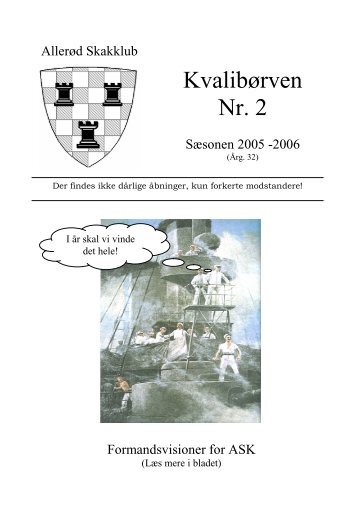 Kvalibørven Nr. 2 - Allerød Skakklub