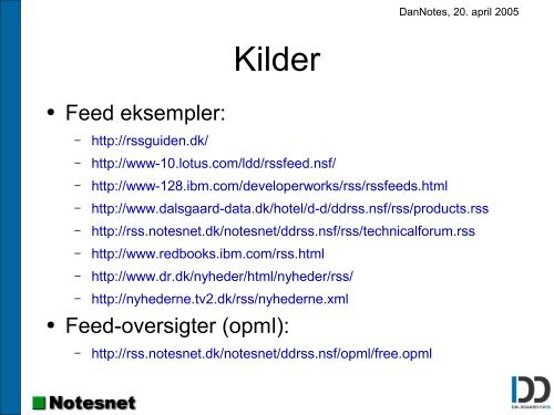DanNotes: RSS Feeds - hvad, hvorfor og hvordan?