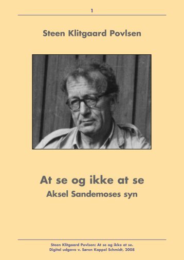 Steen Klitgaard Povlsen - Aksel Sandemose Selskabet