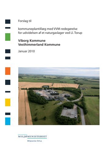 Forslag til kommuneplantillæg med VVM-redegørelse ... - Fjordvenner