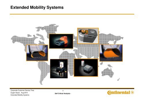 Extended Mobility Systems