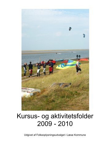 Kursus- og aktivitetsfolder 2009 - 2010 - Læsø Kommune