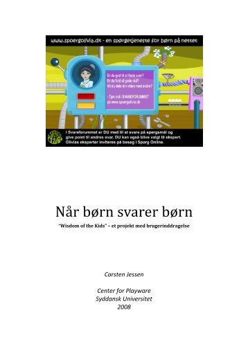 Når børn svarer børn af Carsten Jessen (2008) - Spørg Olivia