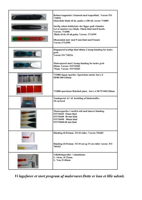 Hent produktkatalog for 2012. - B-On-C