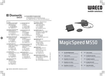 MagicSpeed MS50 - Waeco