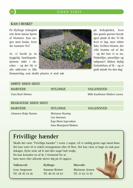 Kirkeblad nr. 3 2013 - Hyllinge