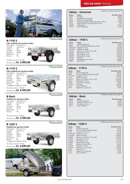 Brenderup Trailerkatalog 2013