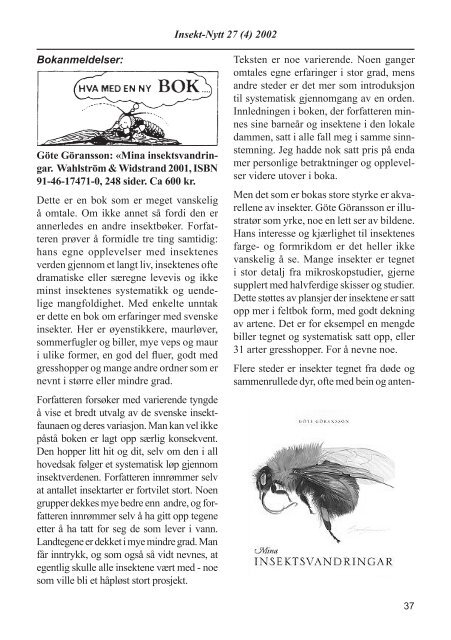 Fulltekst - Norsk entomologisk forening