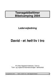 David - et helt liv i tro - IMU