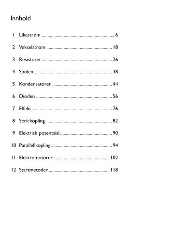 Innhold - PED TEC AS