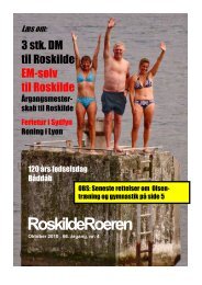 Læs Roeren fra oktober 2010 - Roskilde Roklub