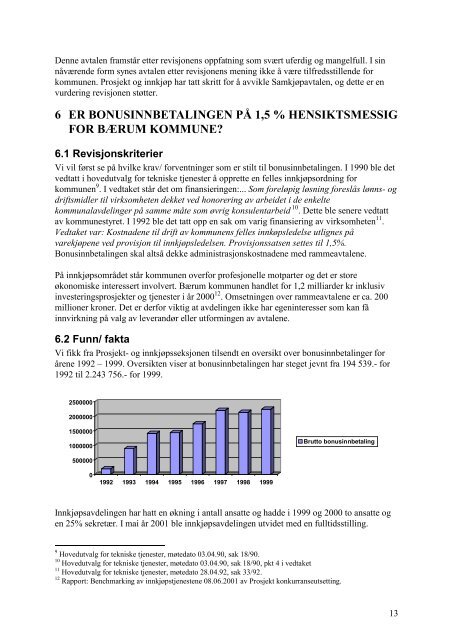 Rapport - Bærum kommune