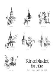 1-2008 Kirkeblad Ærø - Alt er vand ved siden af Ærø