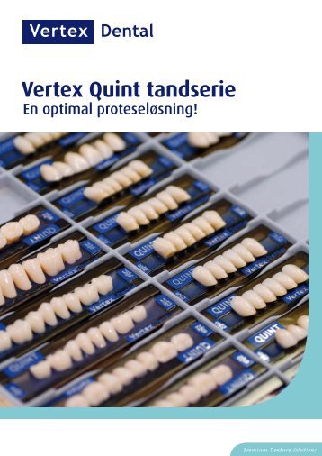 Premium Denture Solutions Vertex Quint tandserie