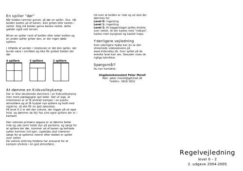 Vejledning for level 0 1 og 2