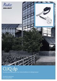 CLIQ dp brochure - Ruko