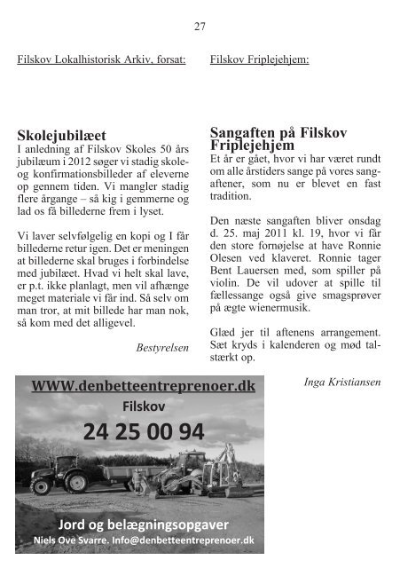 Info nr. 2 2011 - Filskov