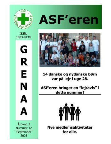 Nr. 12 - September 2005 - Dansk Folkehjælp Djurs-Randers afd.