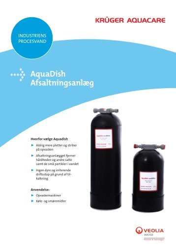 AquaDish Afsaltningsanlæg - Krüger A/S