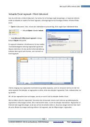 Indsætte Excel regneark i Word dokument - Gran