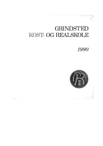 grindsted kost- og realskole - Elevforeningen Grindsted Privatskole